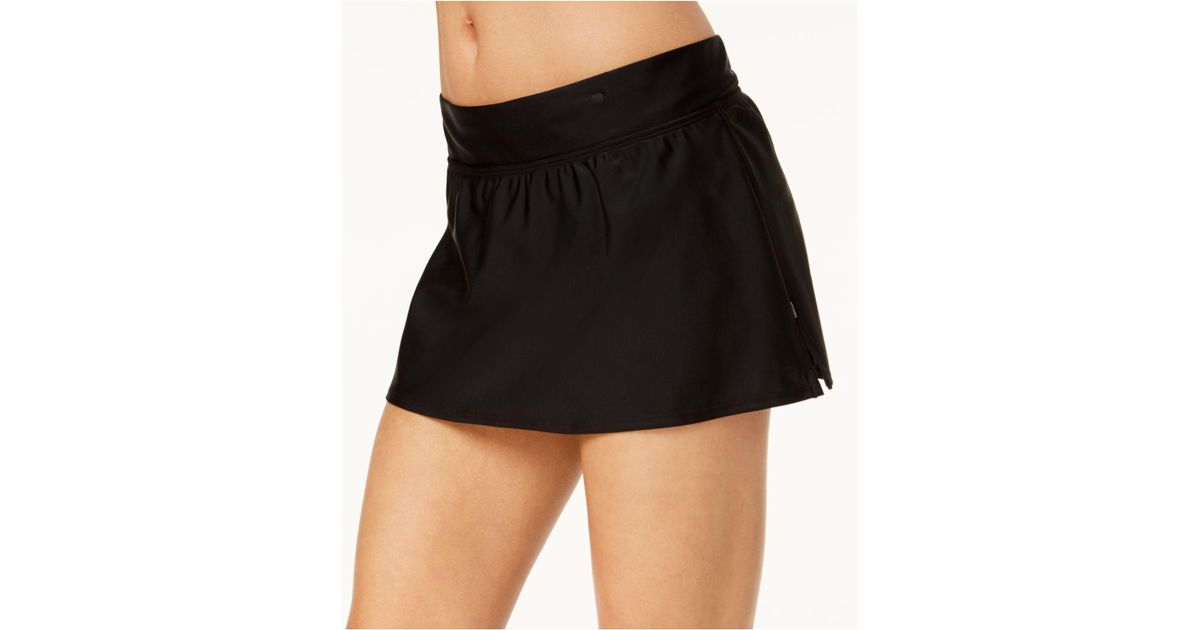 macys swim skirts