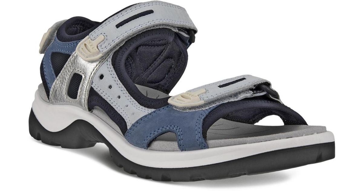 Ecco Offroad Sandal in Blue Lyst