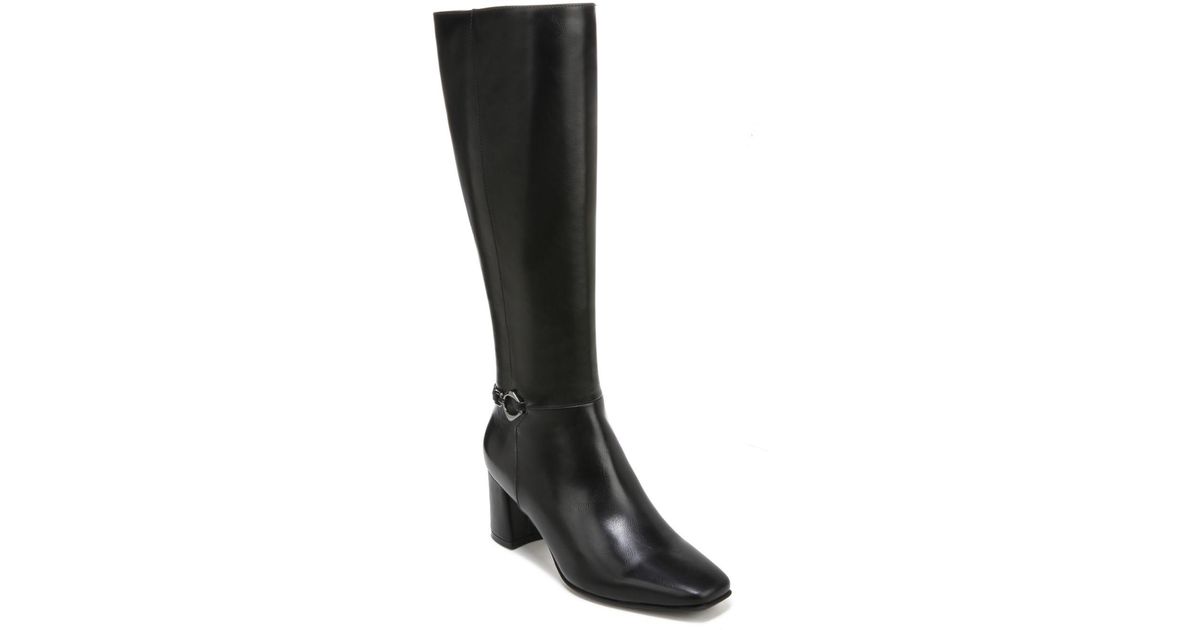 narrow calf dress boots