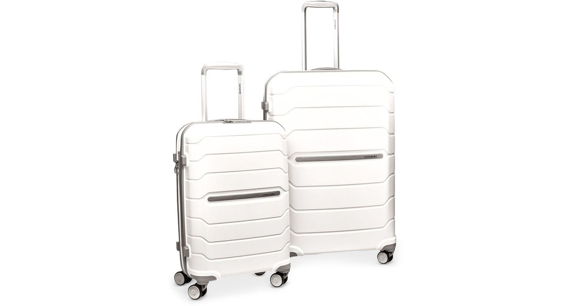 Samsonite Freeform Hardside Spinner Luggage Collection in White Lyst