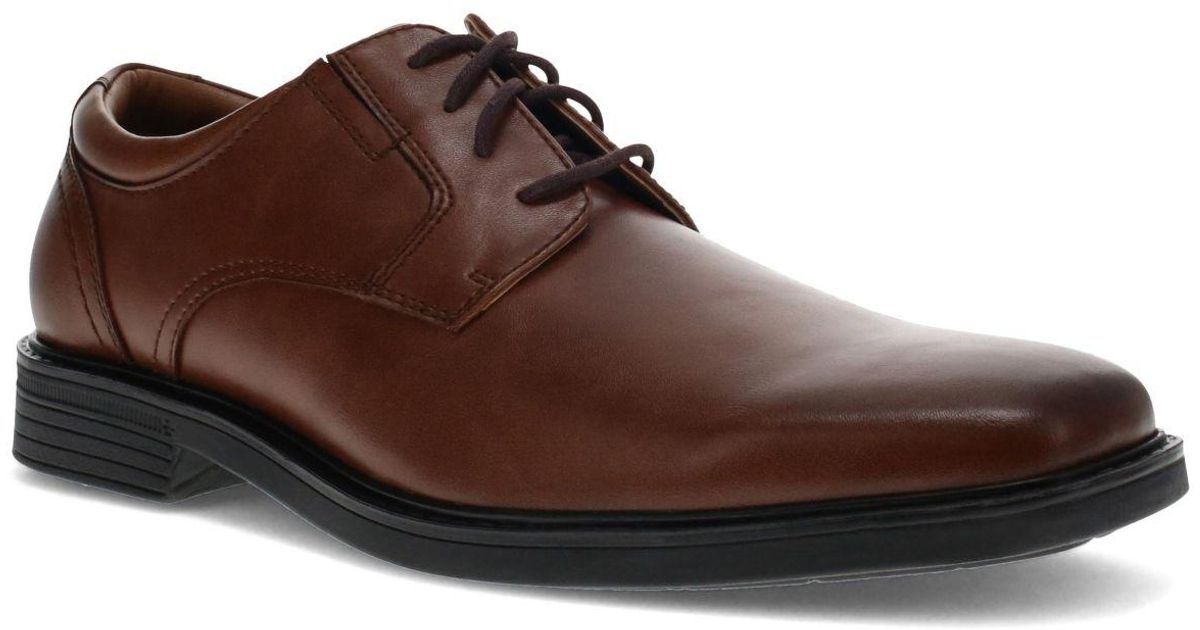 Dockers Synthetic Stiles Oxford Dress Shoes in Mahogany (Brown) for Men