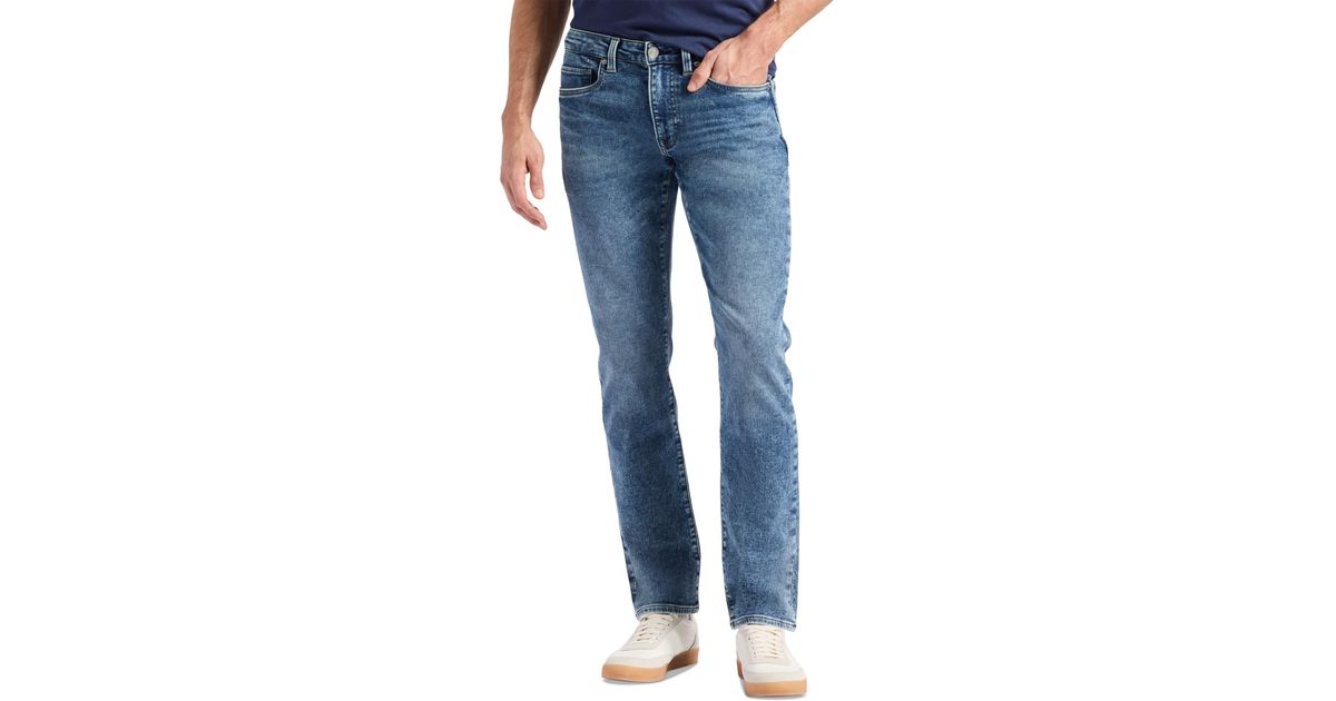 Buffalo David Bitton Ash Slim-fit Stretch Jeans in Blue for Men | Lyst
