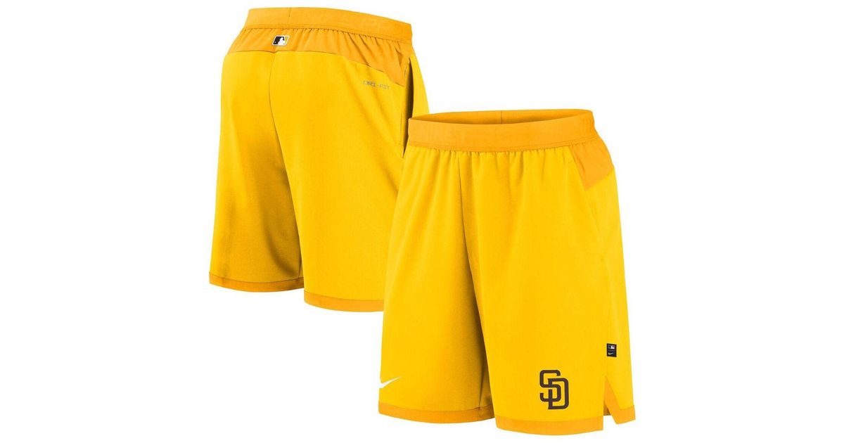 Nike Gold San Diego Padres Authentic Collection Flex Vent Performance