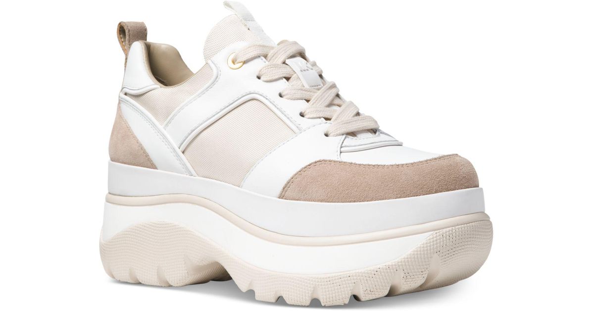 michael michael kors felicia flatform dad sneakers