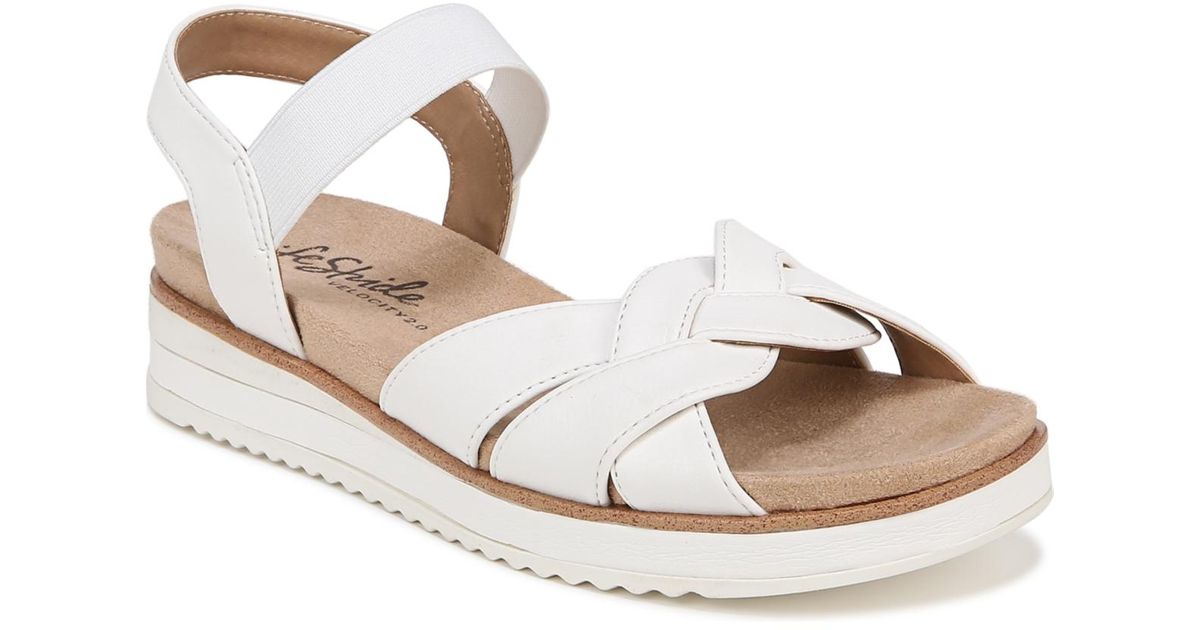 Lifestride white deals sandals