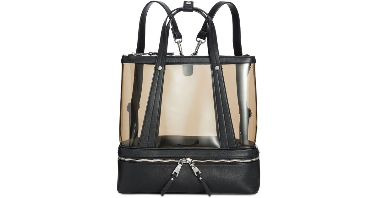 macy's clear backpack