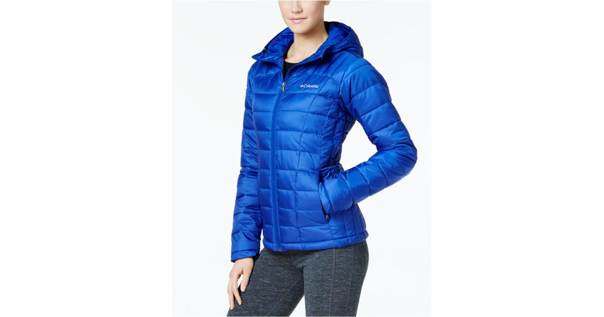 columbia pacific post thermal coil puffer jacket