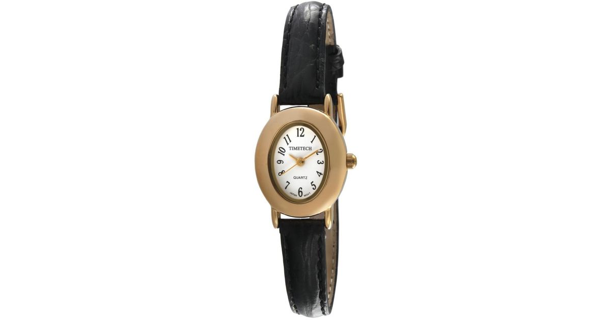 Timetech Timetech Tonneau Petite Dial Watch in Metallic | Lyst