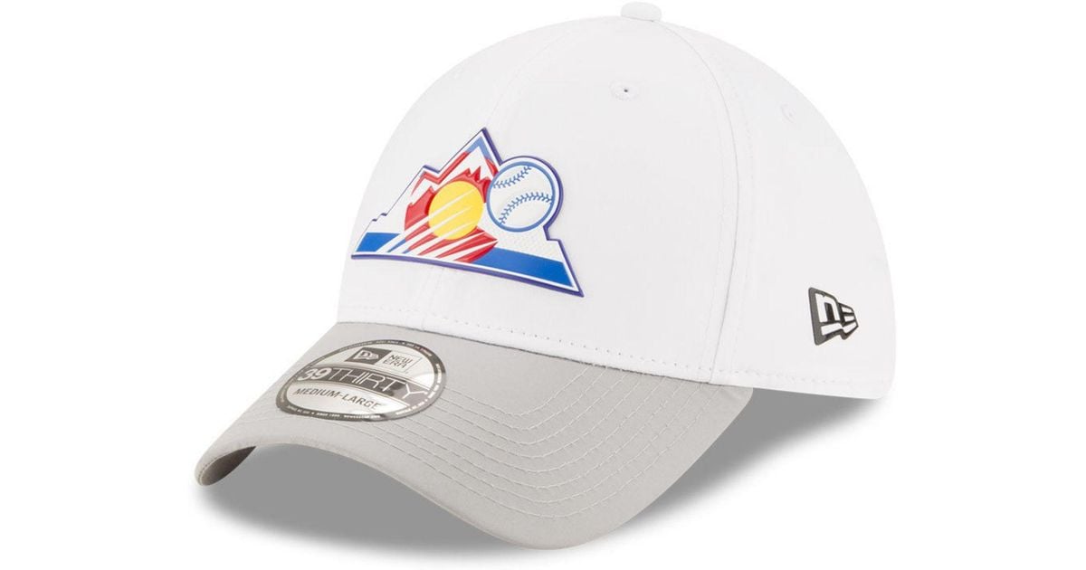 rockies batting practice hat