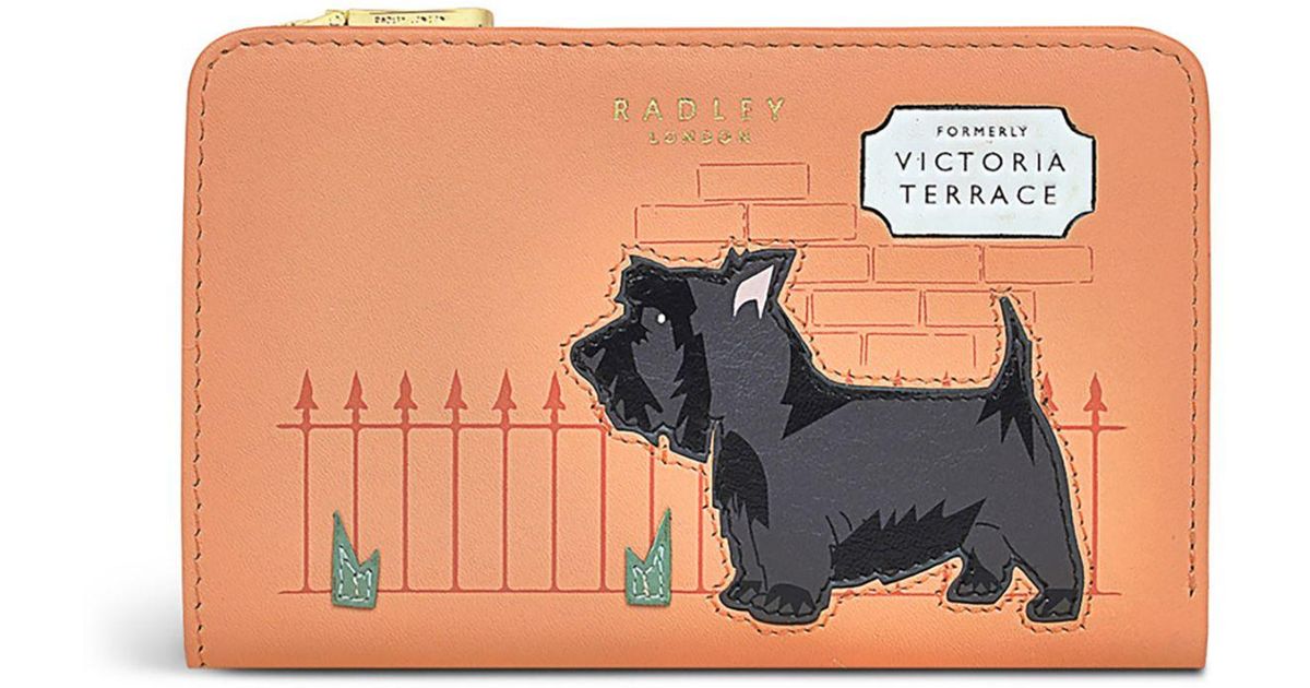 Radley Leather Radley And Friends Mini Bifold Wallet Lyst
