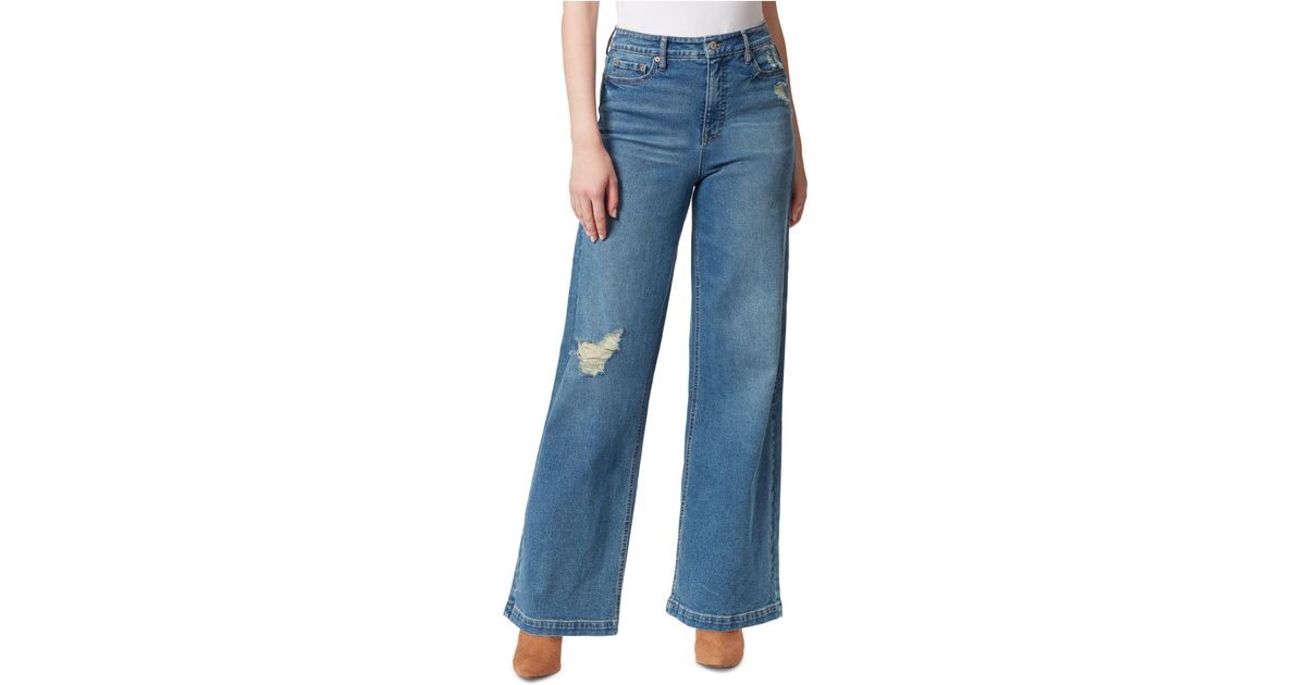 Jessica Simpson Denim Tease High Rise Wide-leg Jeans in Blue - Lyst