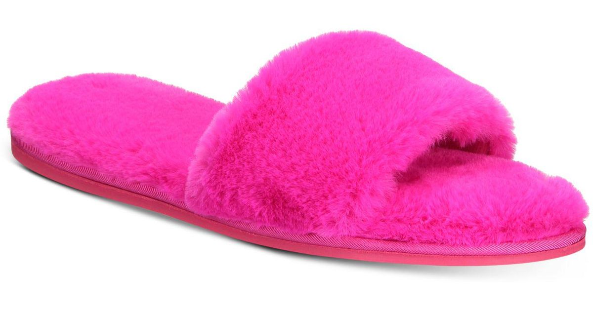 macy's fur slides