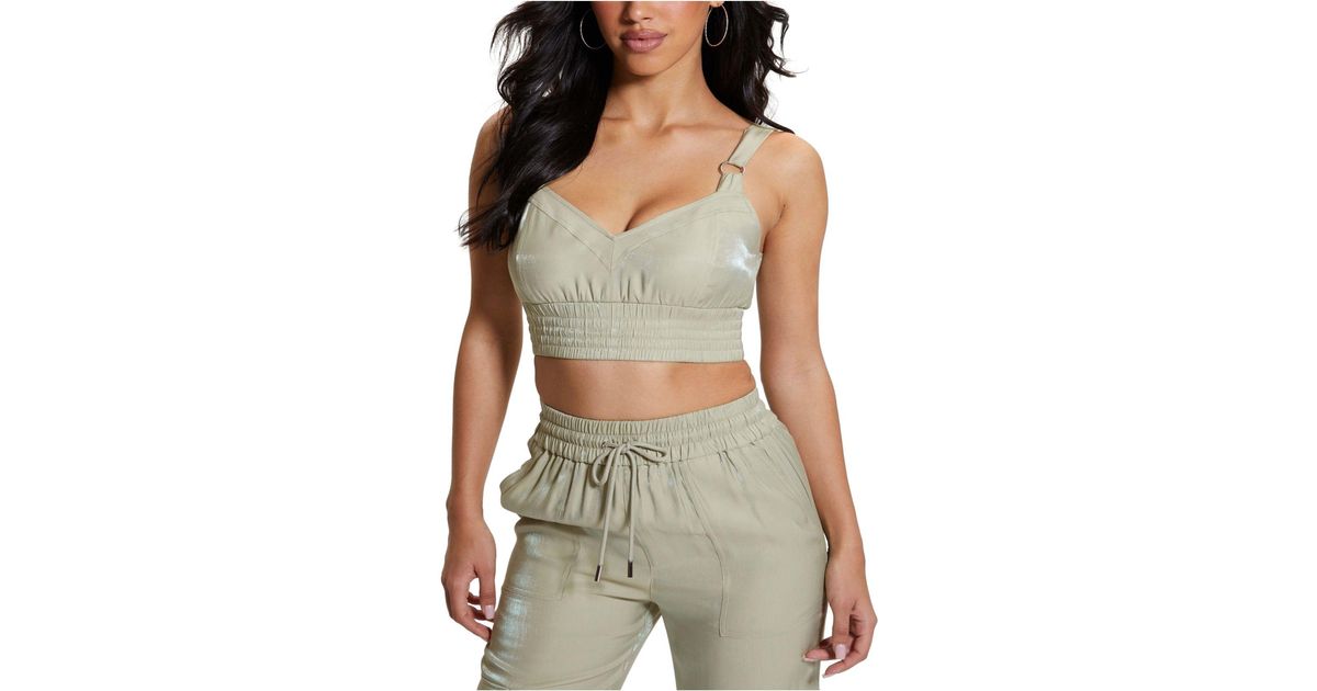 GUESS Amber Lace Corset With Belt, $89, GUESS