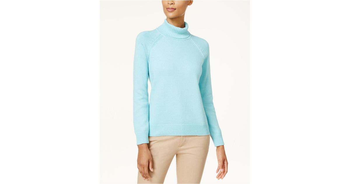 karen scott turtleneck tops