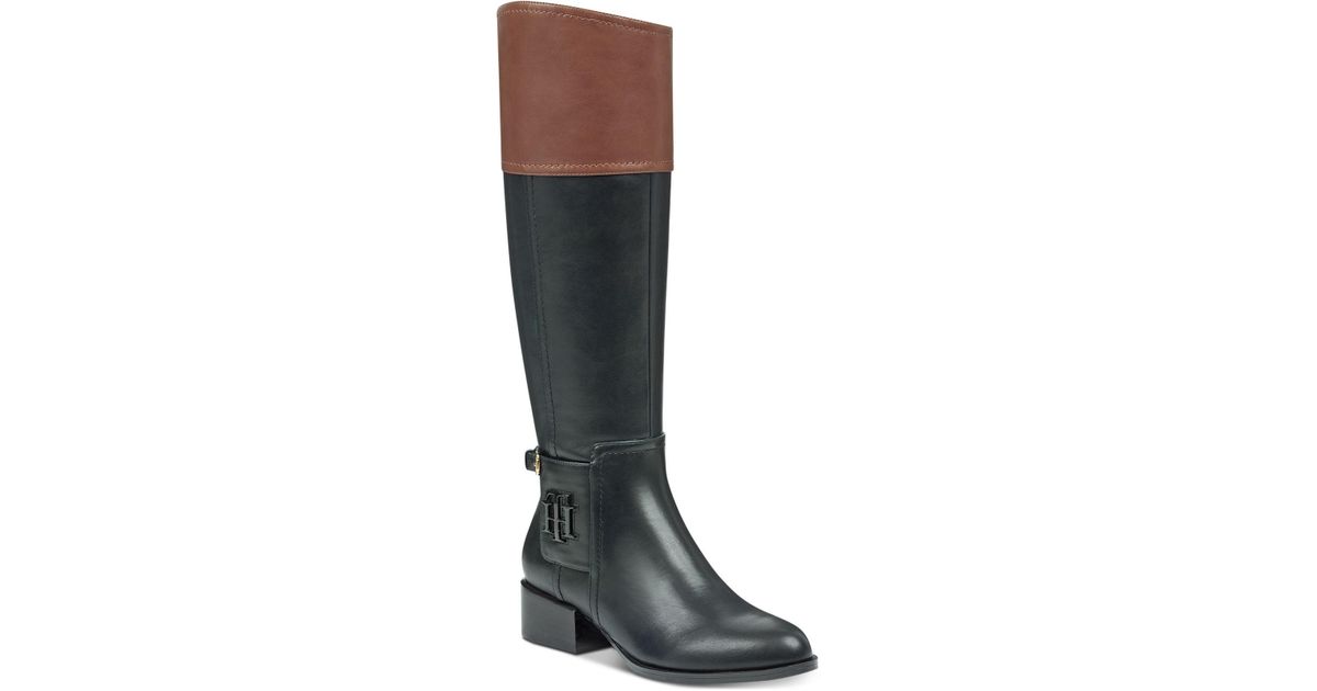 tommy hilfiger lexis riding boot