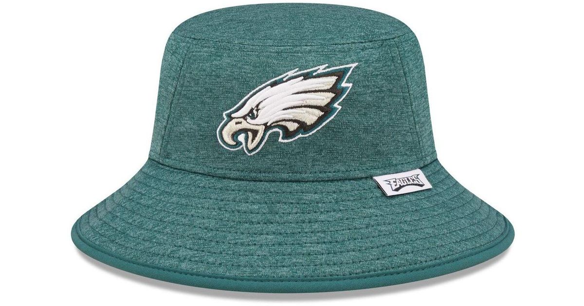 KTZ Heather Midnight Green Philadelphia Eagles Bucket Hat for Men Lyst