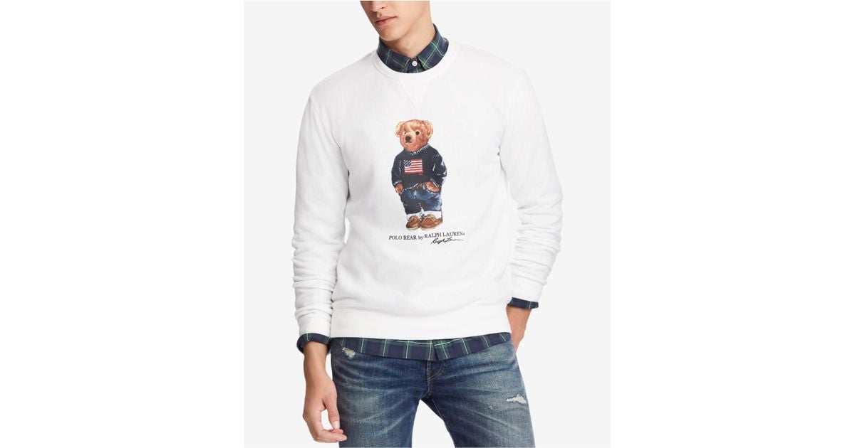 white polo bear sweater