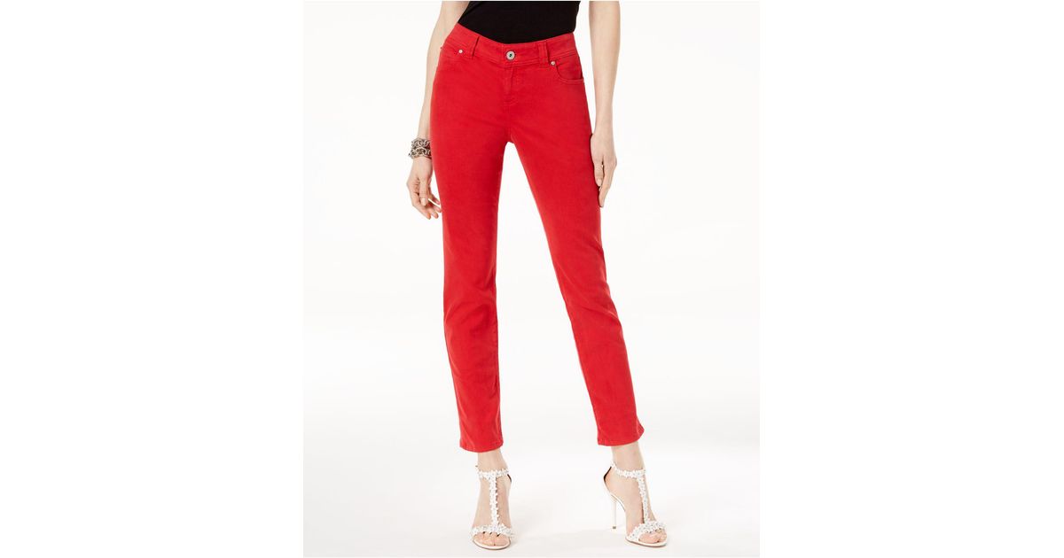 inc curvy fit cropped jeans