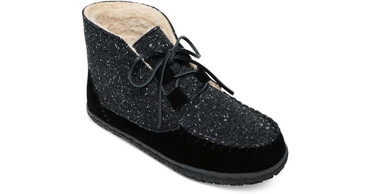 minnetonka lace up