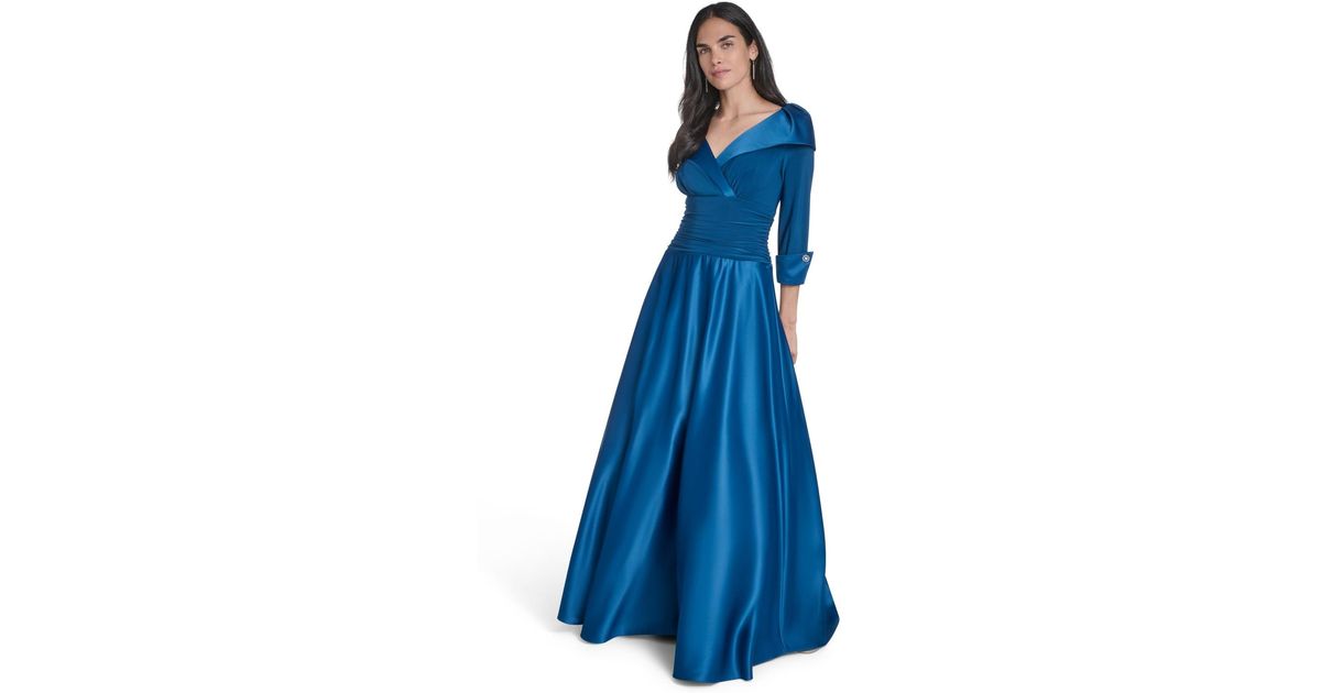 jessica howard portrait-collar a-line dress Jessica Howard Portrait-Collar A-Line Dress