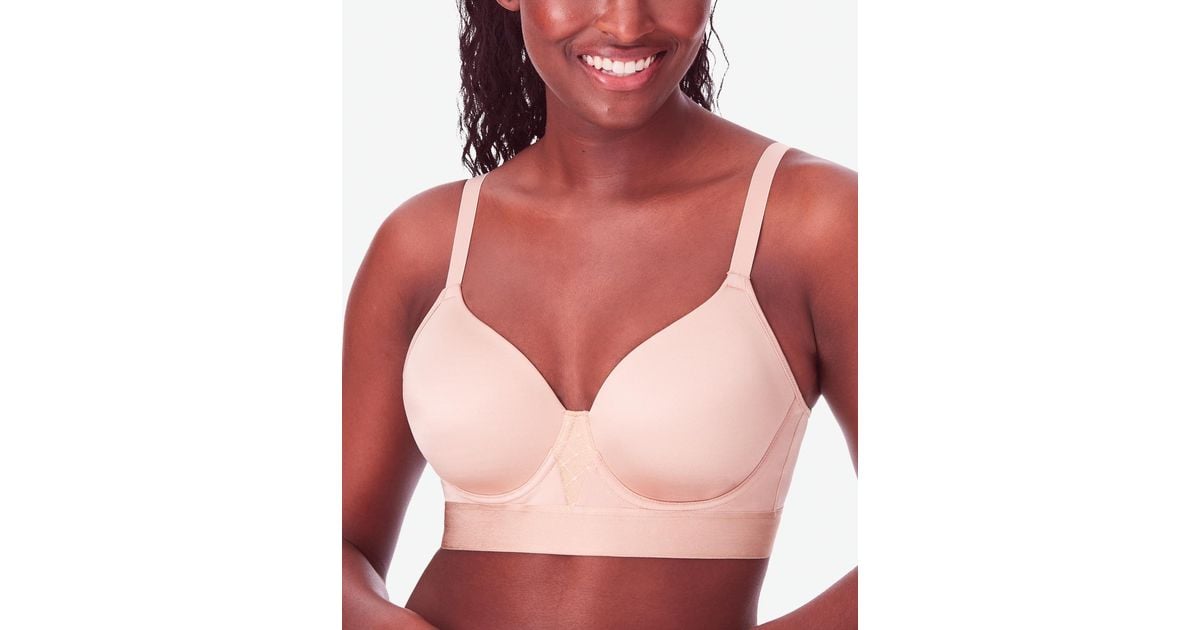 Bali One Smooth U Bounce Control Underwire Bra Df3456 in Pink