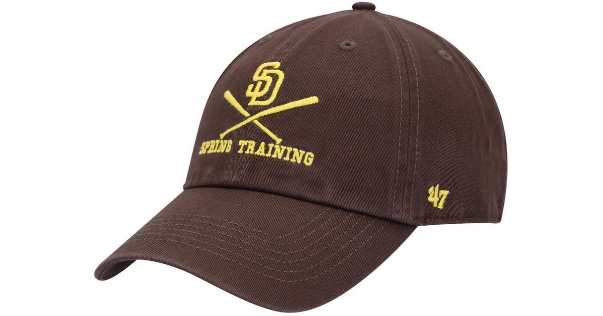 47 Brand Cotton '47 Brown San Diego Padres 2022 Mlb Spring Training