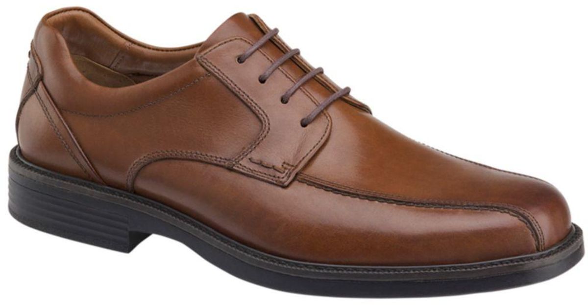 Johnston & Murphy Xc4 Stanton Run-off Plain Toe Dress Shoes in Brown ...