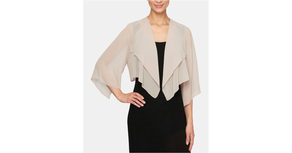 alex evenings chiffon cover up
