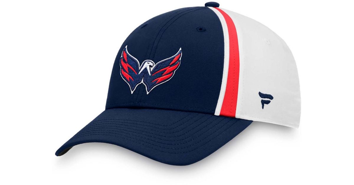 Men's Adidas Red/Navy Washington Capitals Team Adjustable Hat