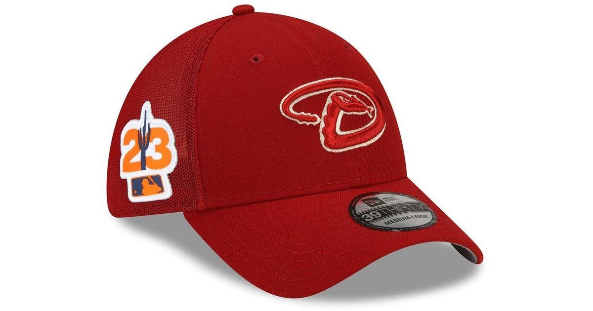 KTZ Red Arizona Diamondbacks 2023 Spring Training 39thirty Flex Hat for