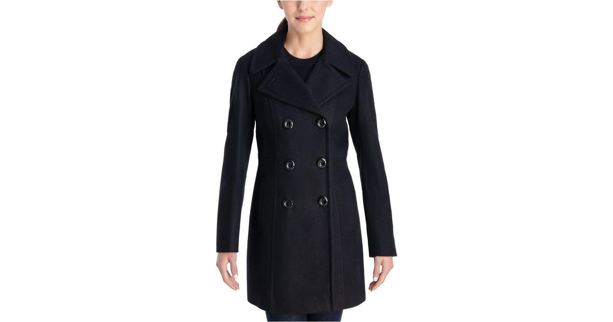 macys anne klein peacoat