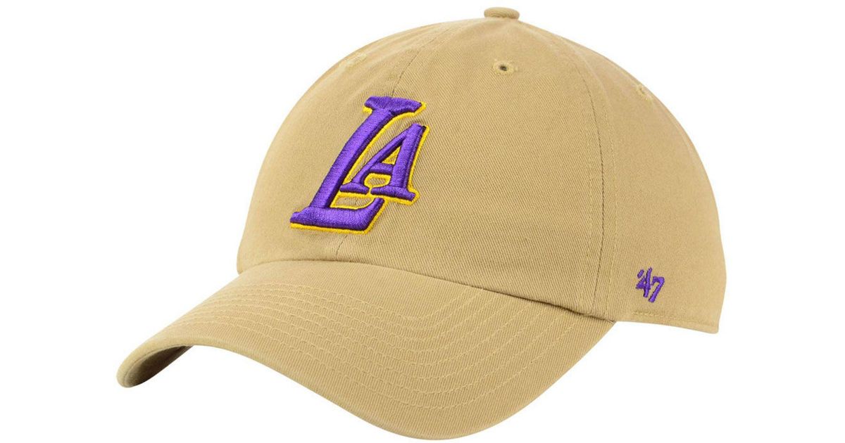 lakers 47 clean up hat