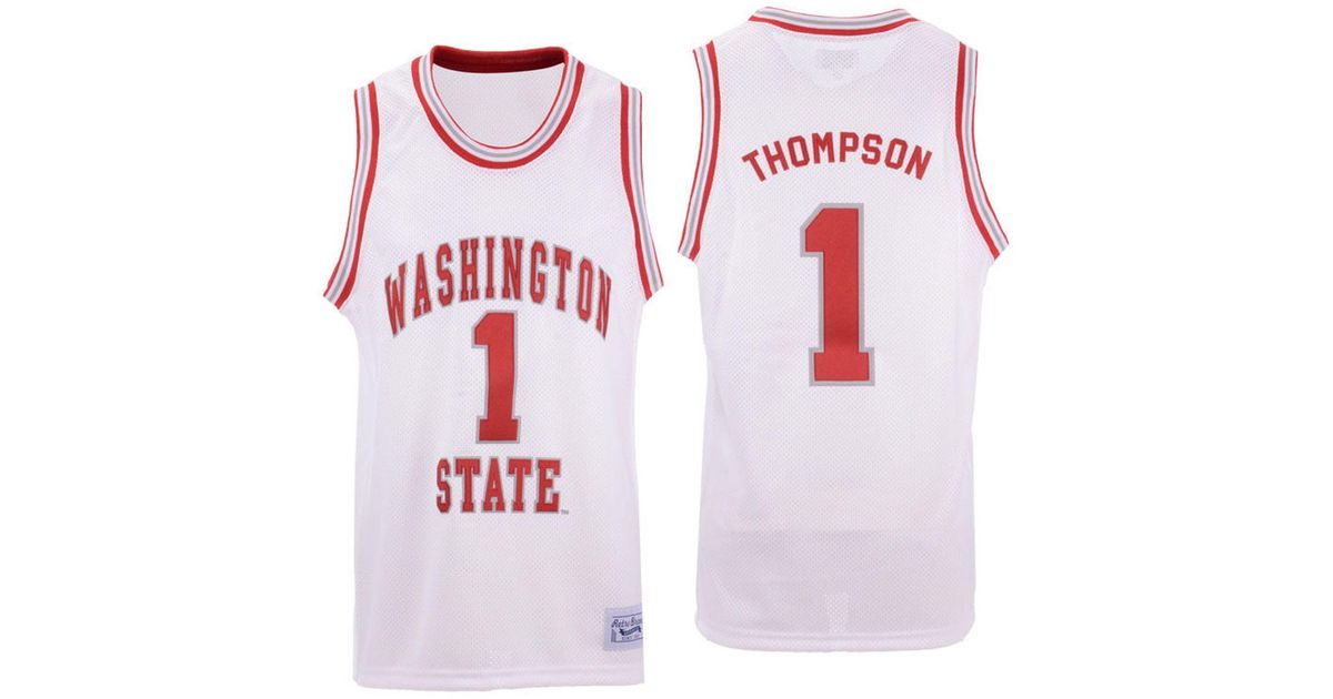klay thompson throwback jersey