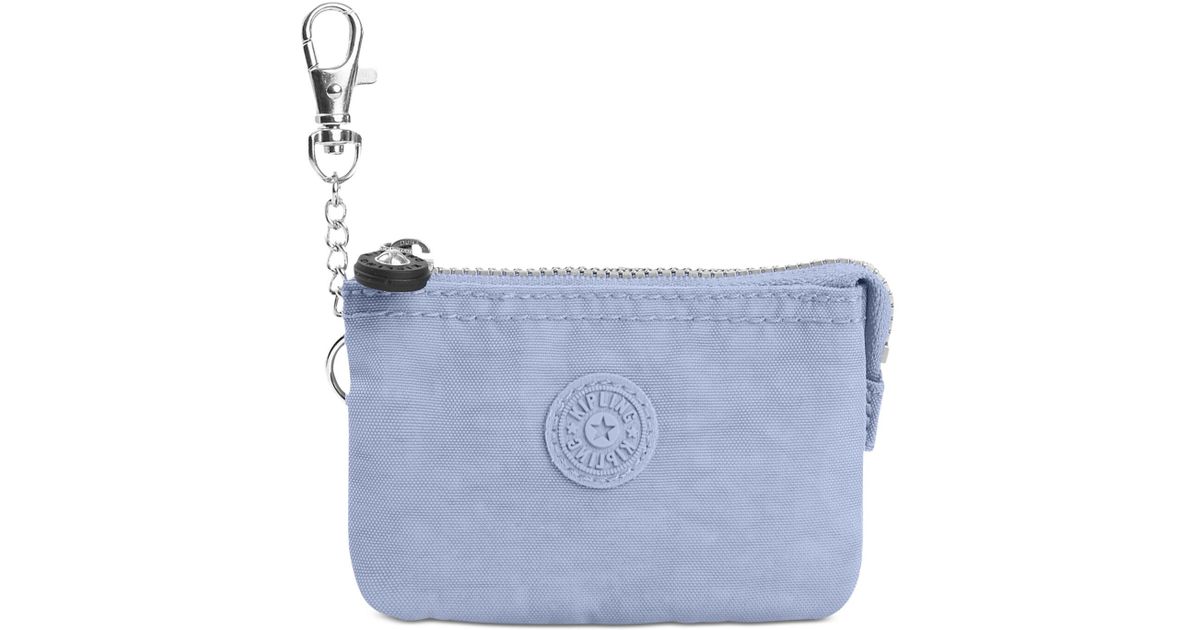 Kipling Synthetic Mini Creativity Coin Purse in Blue Lyst