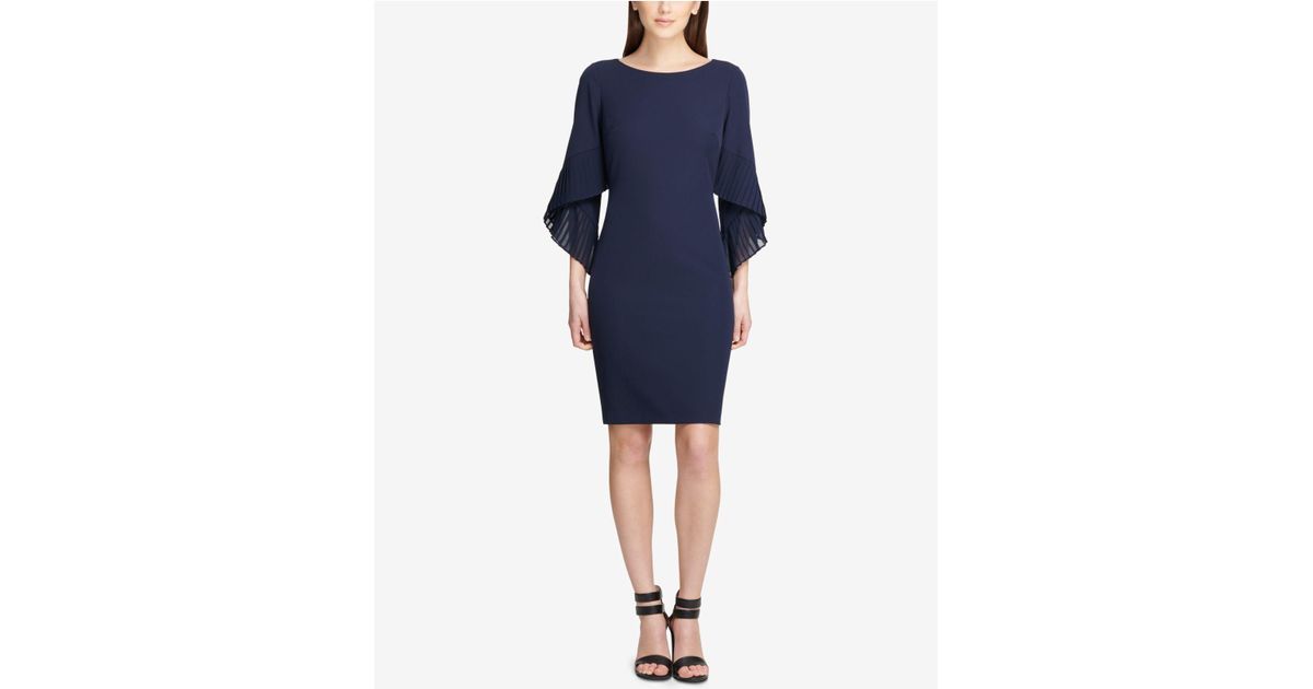 dkny bell sleeve dress