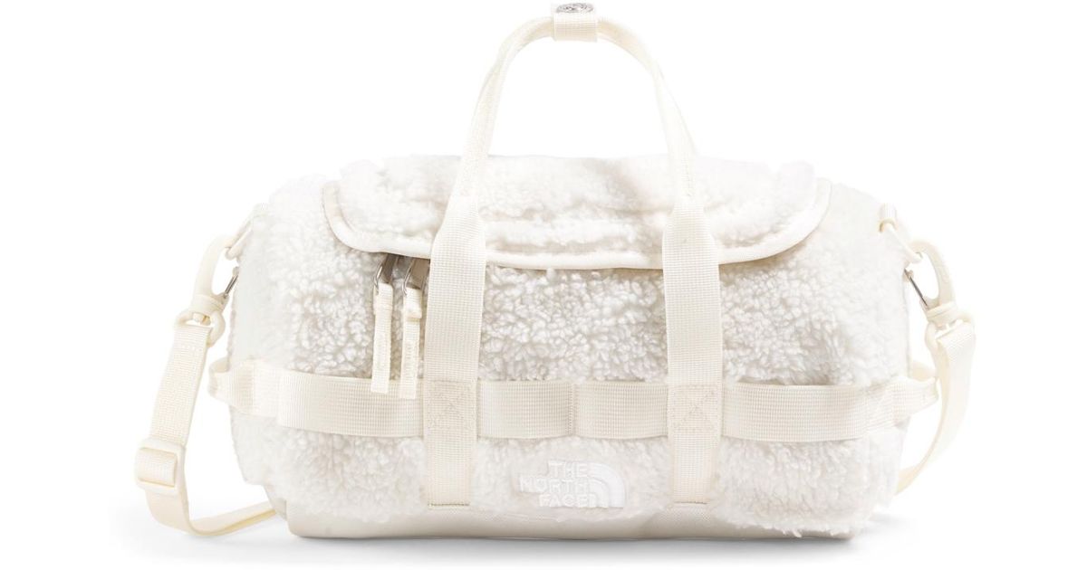 The North Face Base Camp High Pile Mini Bag in White for Men | Lyst