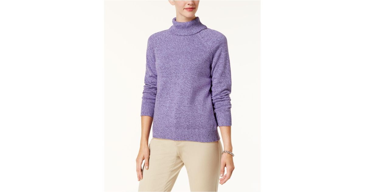 karen scott turtleneck sweaters