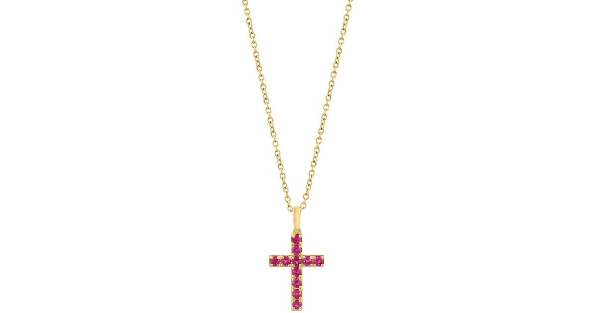Effy Ruby (1/2 Ct. T.w. in Metallic | Lyst