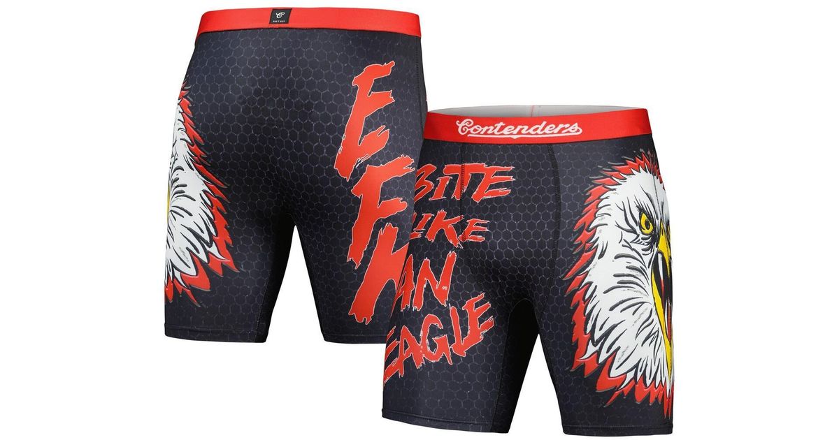 Contenders Clothing Cobra Kai Eagle Fang Karate Boxer Briefs in Blue ...