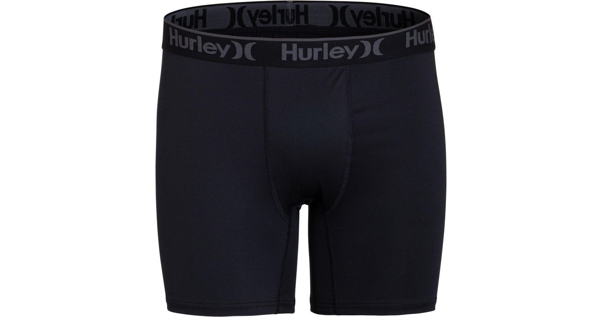 Hurley Quick Dry Shorebreak Boxer Brief Underwear in Blue for Men Lyst