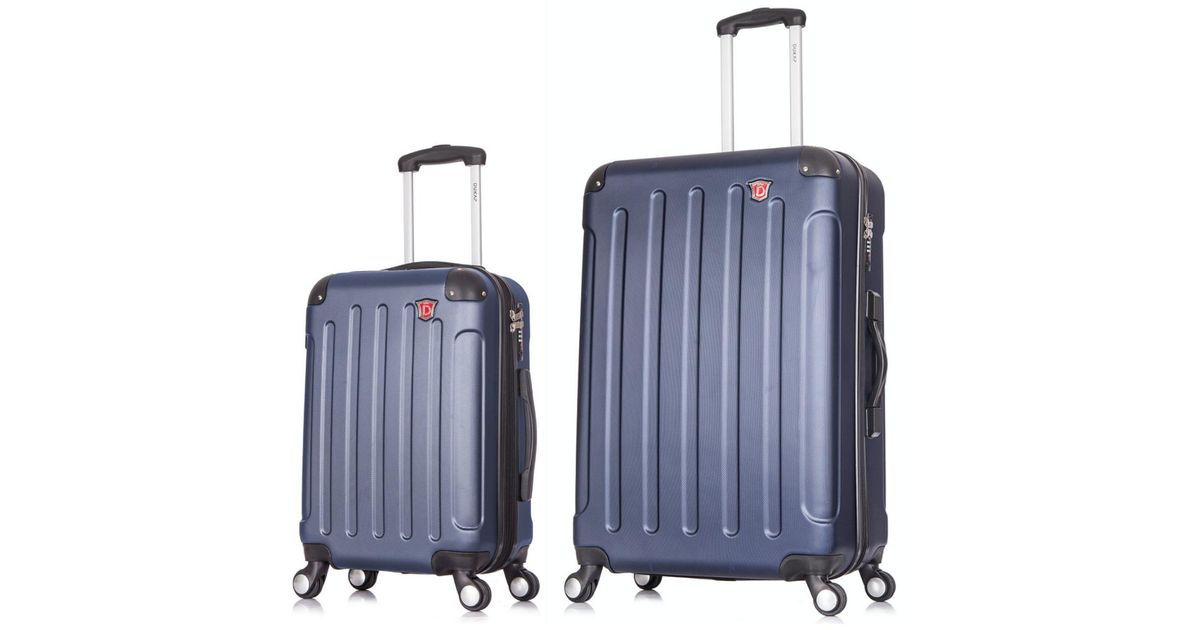 DUKAP Intely 2pc. Hardside luggage Set With Usb Port in Blue Lyst