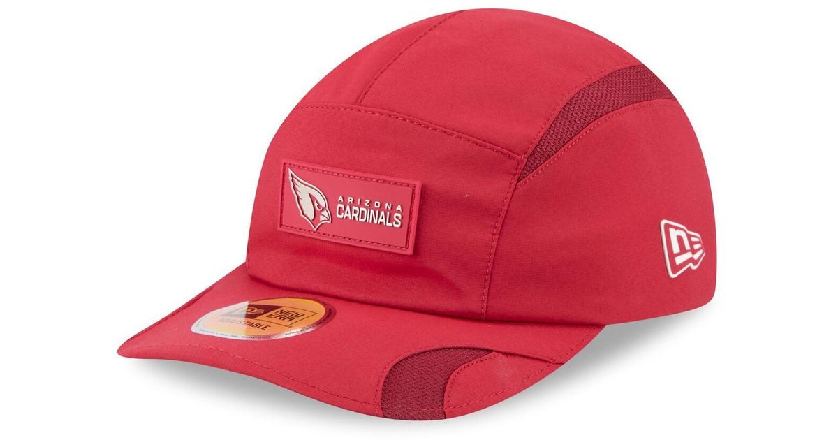 Ktz KTZ Arizona S 2025 Sideline Runner Adjustable Hat in Red for Men | Lyst
