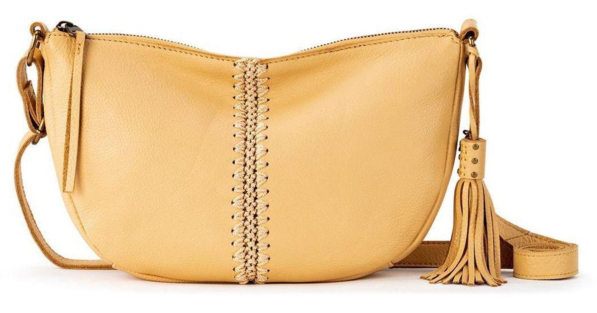 The Sak Silverlake Leather Crescent Crossbody Lyst