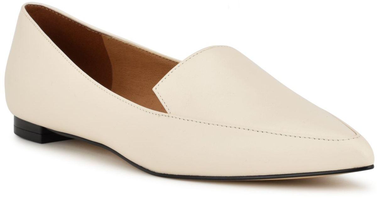 pointed slip on flats