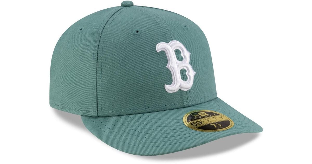 KTZ Boston Red Sox 2025 City Connect Low Profile 59fifty Fitted Hat in