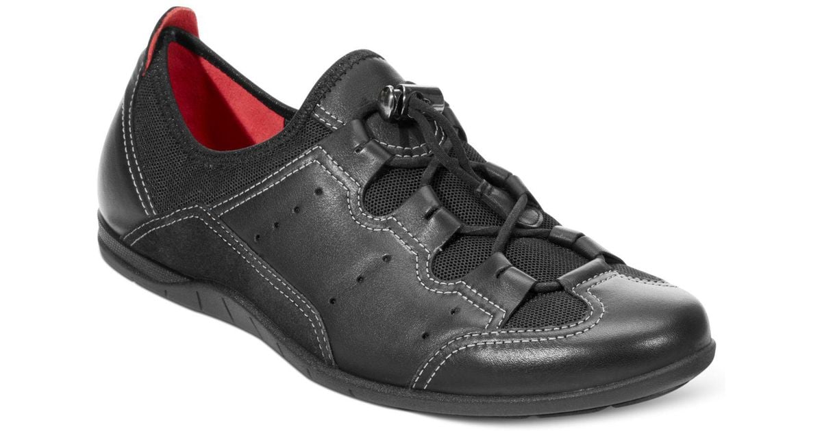 Ecco Leather Bluma Toggle Sneakers in 