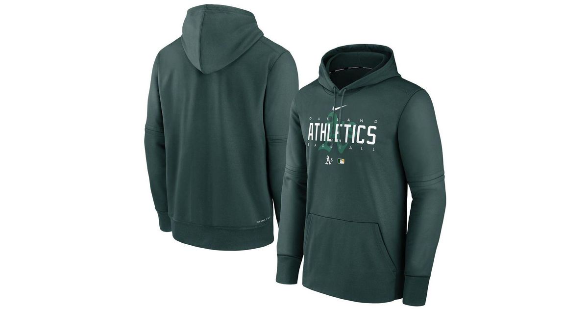 Nike Green Oakland Athletics Authentic Collection Pregame Performance ...