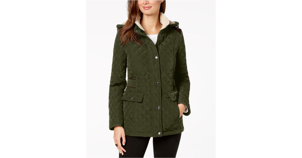 laundry by shelli segal quilted coat