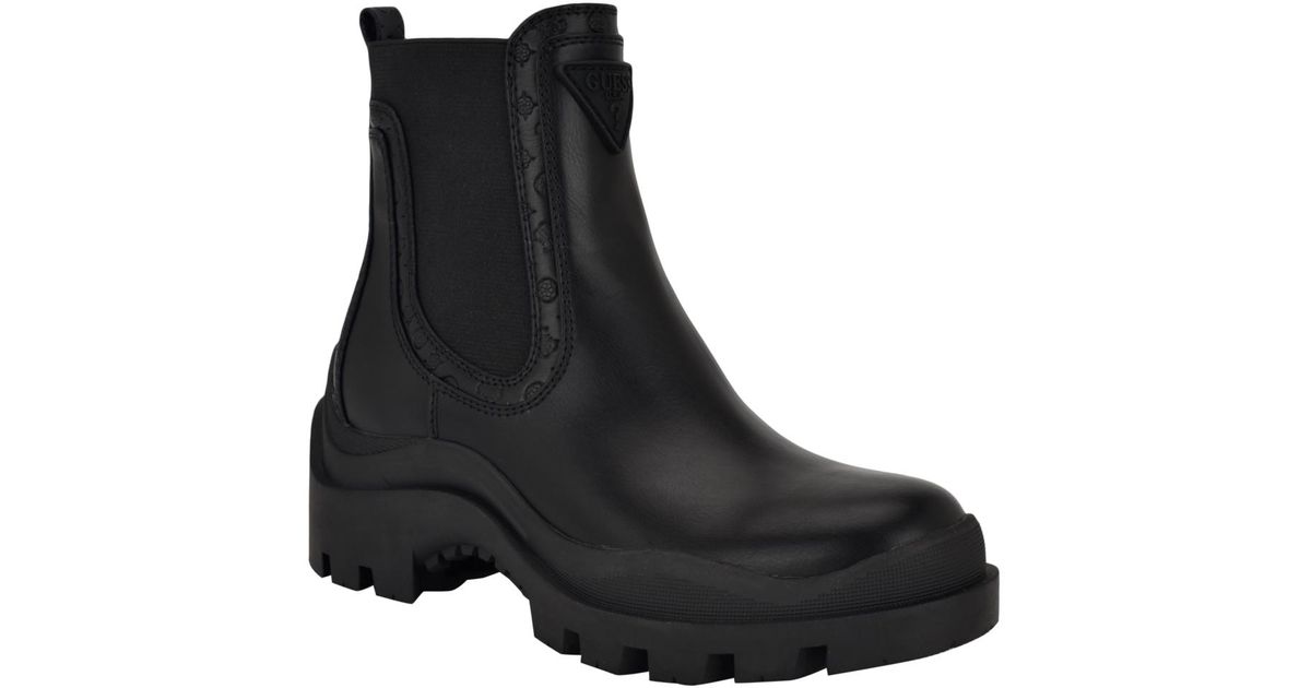 GUESS Black Chelsea Lug Sole Boots – Men’s Size 11 – NWOT Amazon.com | GUESS Men main image 2