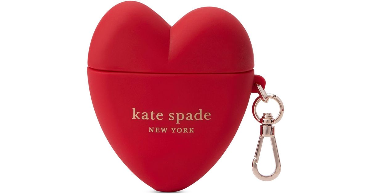 Kate Spade Red Heart 3d Airpod® Case Lyst
